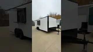 2026 New 8.5x20 TA3 Screwless Vending Enclosed Trailer | Dexter Axles | .08 Polycor | 928 | $12,695