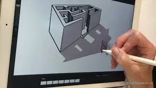 Create a background for an animation with procreate