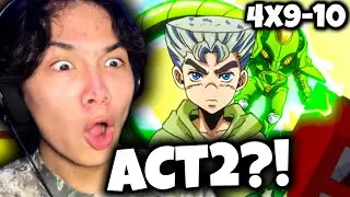 Experiencing JOJO'S For The FIRST TIME (4x9-10) ECHOES ACT 2 | REACTION