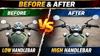 Classic 500 Handlebar Upgrade: Stock to Electra/Standard &ndash; Full Guide + Before/After!