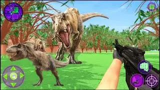 Wild Dino Hunting Gun Games - Survival - Android Gameplay