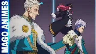 Todos Capit&atilde;es Vs Os Antigos 3 Reis Magos!(DUBLADO PT-BR 🇧🇷) Black clover Sword of the Wizard King