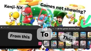 (Kenji-NX) How to fix Games not showing on Kenji-NX 2.04.1