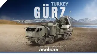 Турецкая система противовоздушной обороны ближнего радиуса действия GURZ: объяснение истории.