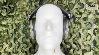 Активные наушники PMX-40 TACTICAL PRO GREEN