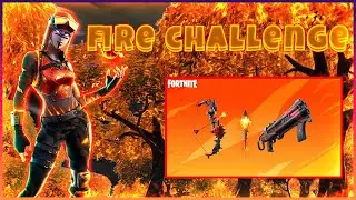 FIRE GUNS ONLY (Fortnite fire challenge)