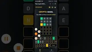 binance wodl 4 letters | binance crypto world answers today #binancewodl #cryptowodl