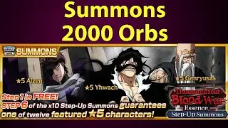 Summons 2000 Orbs TYBW Essence Bleach brave souls