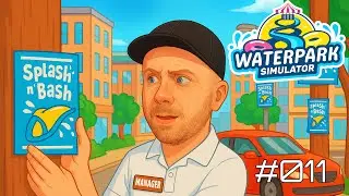 Auto auf dem Gehweg?! Pinkler-Alarm & Stadt plakatieren 🤣 | Waterpark Simulator #011