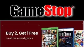 GameStop's Buy 2 Get 1 Free Sale