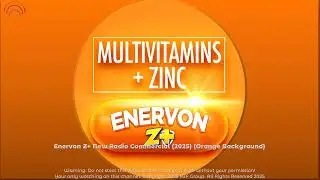 Enervon Z+ New Radio Commercial (2025)