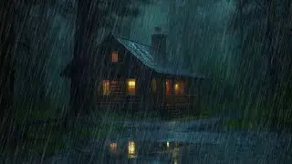 Rain Sounds for Sleeping - 99% Instantly Fall Asleep Fast with Relaxing Rain and Thunder at Night