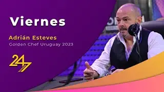 24_7 EXPRESS | Entrevista a Adri&aacute;n Esteves, presentaci&oacute;n del evento &ldquo;Golden Chef Uruguay&rdquo;.