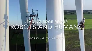 Leading Edge Repair - Working Robots and Humans Together | Aerones