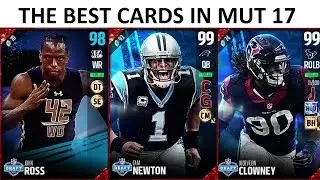 99 Cam Newton and John Ross Gameplay! - MUT 17 with Elsa, Batman and Joker
