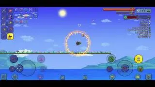 [Terraria Mobile] Expert Mode Duke Fishron Pre-Mechanical Boss