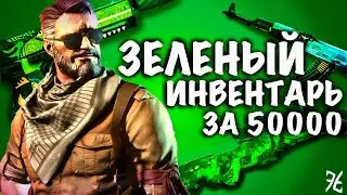 СОБРАЛ ЗЕЛЁНЫЙ ИНВЕНТАРЬ ЗА 50000 Рублей В CS2 // САМЫЕ КРАСИВЫЕ СКИНЫ В КС2 // РОЗЫШРЫШ #cs2 #csgo