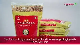 Flour Packaging Machine | 5 KG Pouches - Rovema India