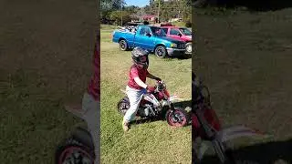 XPRO X11 AUTOMATIC ELECTRIC START DIRT BIKE Grandsons First Ride