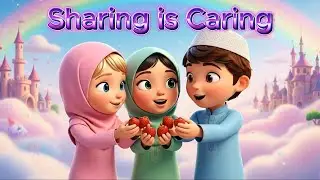 Sharing is Caring Islamic Kids Song for Kindness & Friendship | Muslim Kids Song & Rhyme