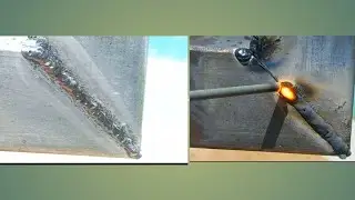how to weld thin galvanized iron square tube. #trickwelding #tipswelding @weldingstick455