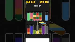 water sort puzzle level 137