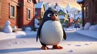 Polly Penguin Wears Boots | Cute Animal Song for Kids | Nursery Rhymes and Learning Fun