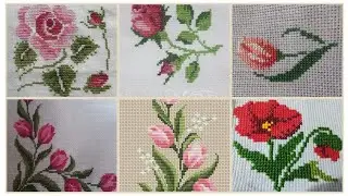 Marvellous cross stitch hand embroidery design | ponto de cruz