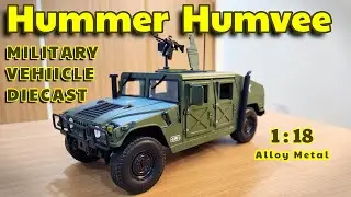 Unboxing A Diecast Hummer Humvee Military Vehicle For Ultimate Collectors! #diecastcars