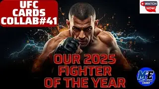 Премия &laquo;Боец года 2025&raquo;!!! Любимый дизайн Topps Stadium Club? Коллаборация UFC CARD #41