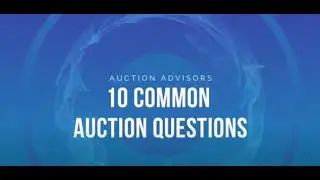 10 Common Auction Questions