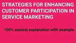 # service marketing Strategies I Mcom I kuk 