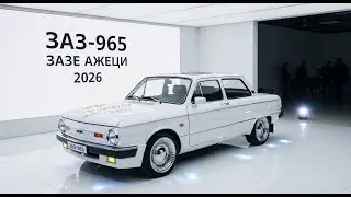 ЗАЗ-965 ВЕРНУЛСЯ В 2026! Легендарный Запорожец стал современным