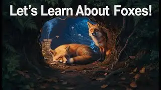 What Does a Fox Do All Day? | Animal Story for Kids #kidslearning #educationalvideo #natureforkids