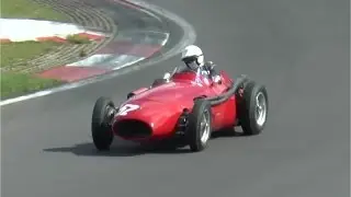 Historic Formula 1, Maserati 250F, Ferrari 625A, Lotus 16, Aston Martin DBR4/250