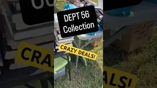 Huge DEPT 56 Collection Found At Yard Sale