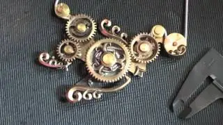 Functional Kinetic / Mechanical Jewelry - Burdett Metalsmithing