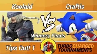 Tips Out! 1 Wii U Singles (Winners Finals) - Koolaid (Sheik) vs. Craftis (Sonic)