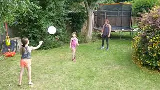 The Ultimate Family Workout: Move #1 &ndash; Balloon Tennis