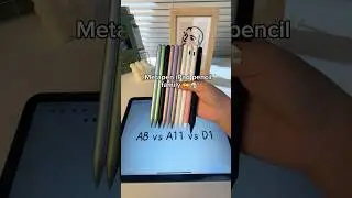 Meet the Metapen iPad Pencil family! What&lsquo;s your fav? Metapen A8 vs A11 vs D1✍️🎨❤️&zwj;🔥