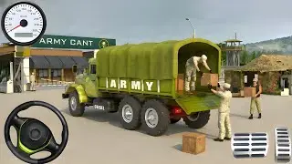 Army Cargo Transport Duty! | Military Vehicle Driving Game (Android Gameplay)