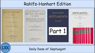 Rahlfs-Hanhart: - Part 1