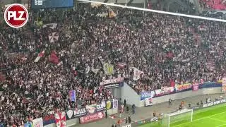SOUND ON! RB Leipzig fans celebrate after Celtic win