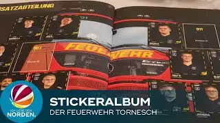 F&uuml;r mehr Teamgef&uuml;hl: Stickeralbum mit Mitgliedern der Freiwilligen Feuerwehr Tornesch