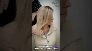 Canas REBELDES y BALAYAGE mano alzada #shorts