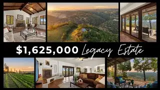 Tour a Private 99-Acre Vineyard Estate in Northern California with Sierra Nevada Mountain Views