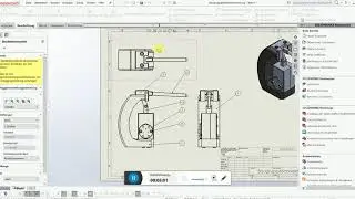 Solidworks - Zeichnung erstellen, Stückliste ausfüllen