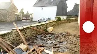 Strong winds strike France, Germany and the Netherlands