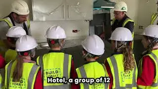 School pupils see new homes being built for local people in Torquay