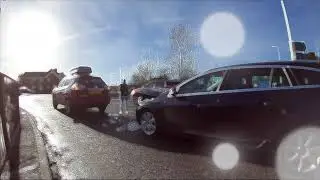 The daily shunt on a Newbury roundabout.